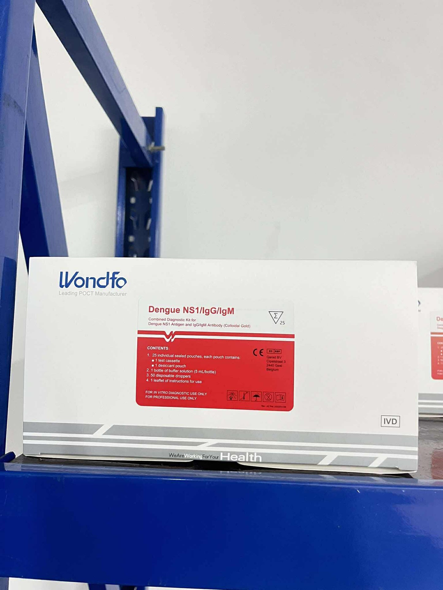 Dengue NS1 Antigen Test, 25's WONDFO