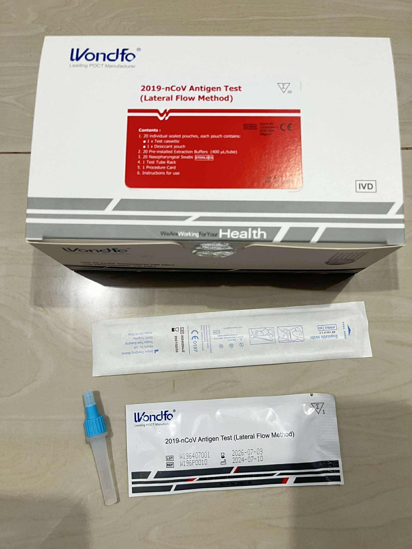 Dengue NS1 Antigen Test, 25's WONDFO